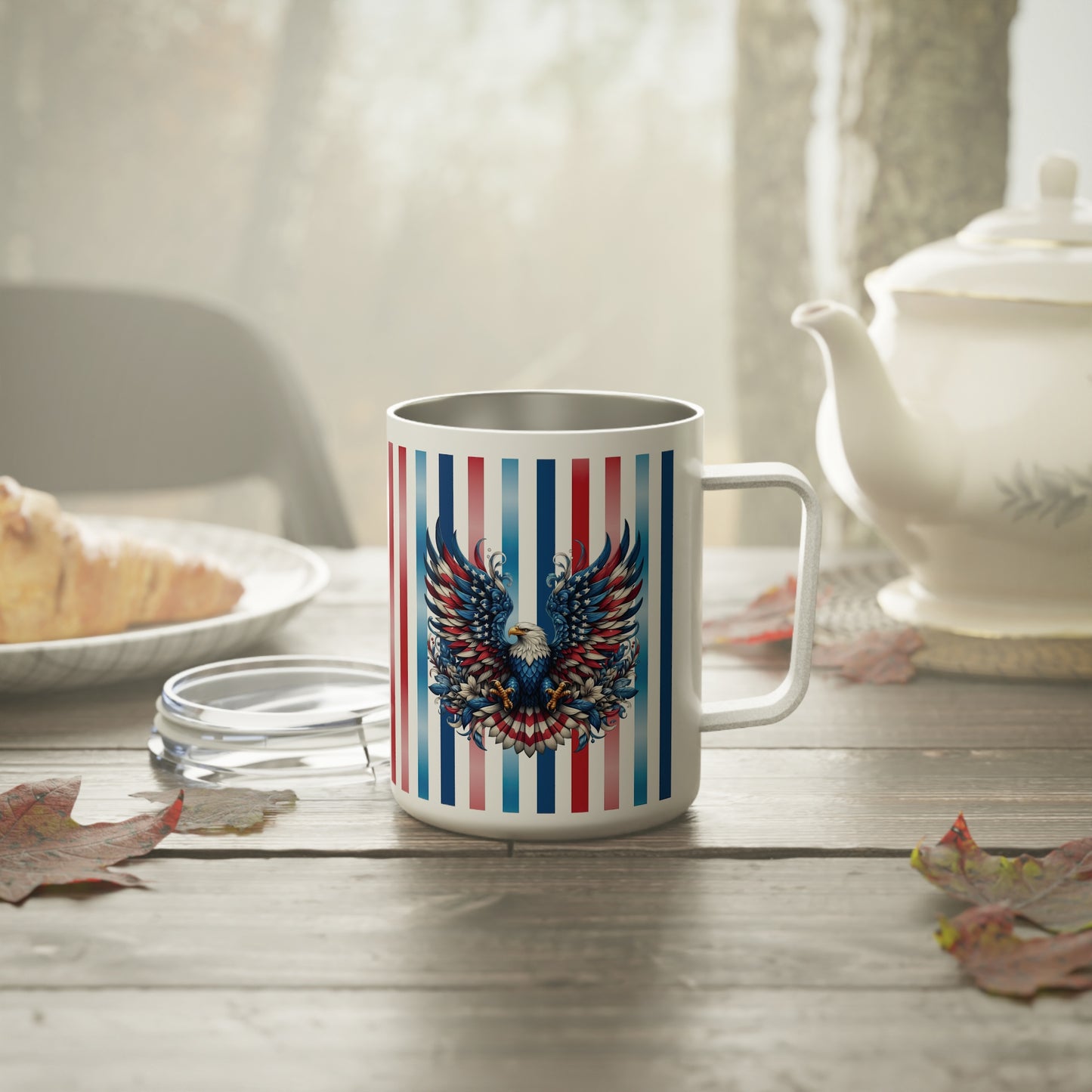 Patriotic Pride Insulated Coffee Mug, 10oz