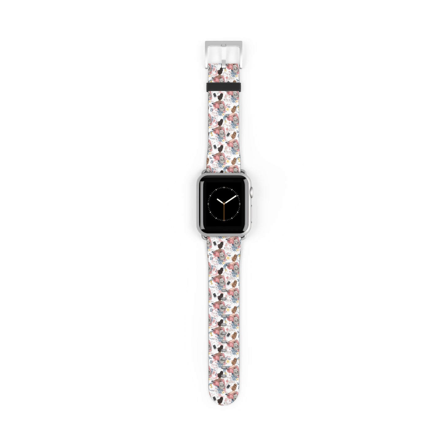 Study Chic Floral Watch Band | Stylish Accessory for Everyday Wear & Gifts.