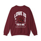 You and Me Valentines Unisex Heavy Blend™ Crewneck Sweatshirt.