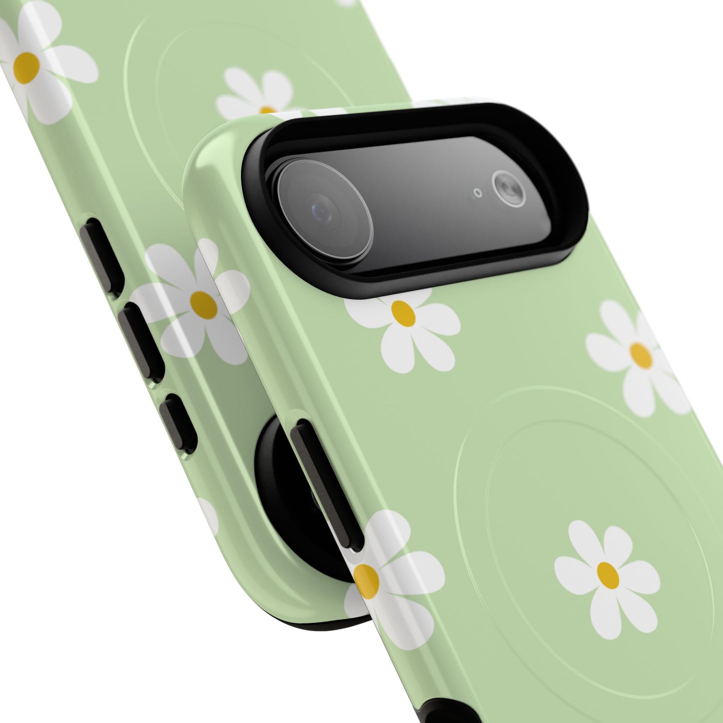 Floral Tough Magnetic Case, Flower iPhone Cover, Cute iPhone Case, Nature Inspired Accessory, Gift for Plant Lovers