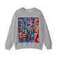 Psychedelic Visions Unisex Heavy Blend™ Crewneck Sweatshirt