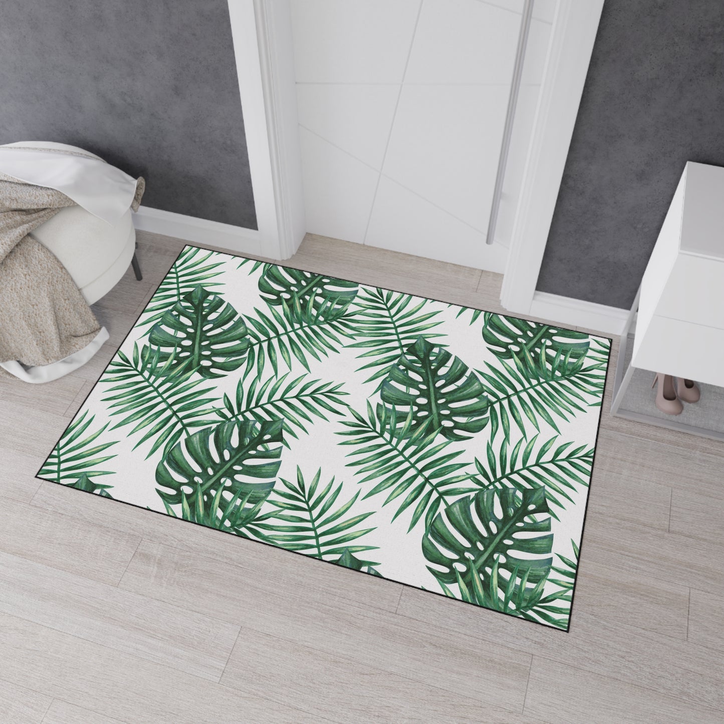 Tropical Bliss Heavy Duty Custom Home Decor with Non-Slip Backing- Floor Mat