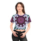 Mystic Garden Tie and Dye Crop Tee (AOP)