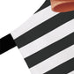 Striped Brown Bow Chef's Apron