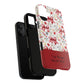 Personalized Rosette Coquette Phone Case - Custom Name/Message 'I Am Stronger Than The Storm' Floral Bow Protective Case