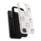 Cute Cat Tough Magnetic Case, iPhone Cover, Cat Lover Gift, Cute Cat Accessories, Pet-Themed iPhone Case