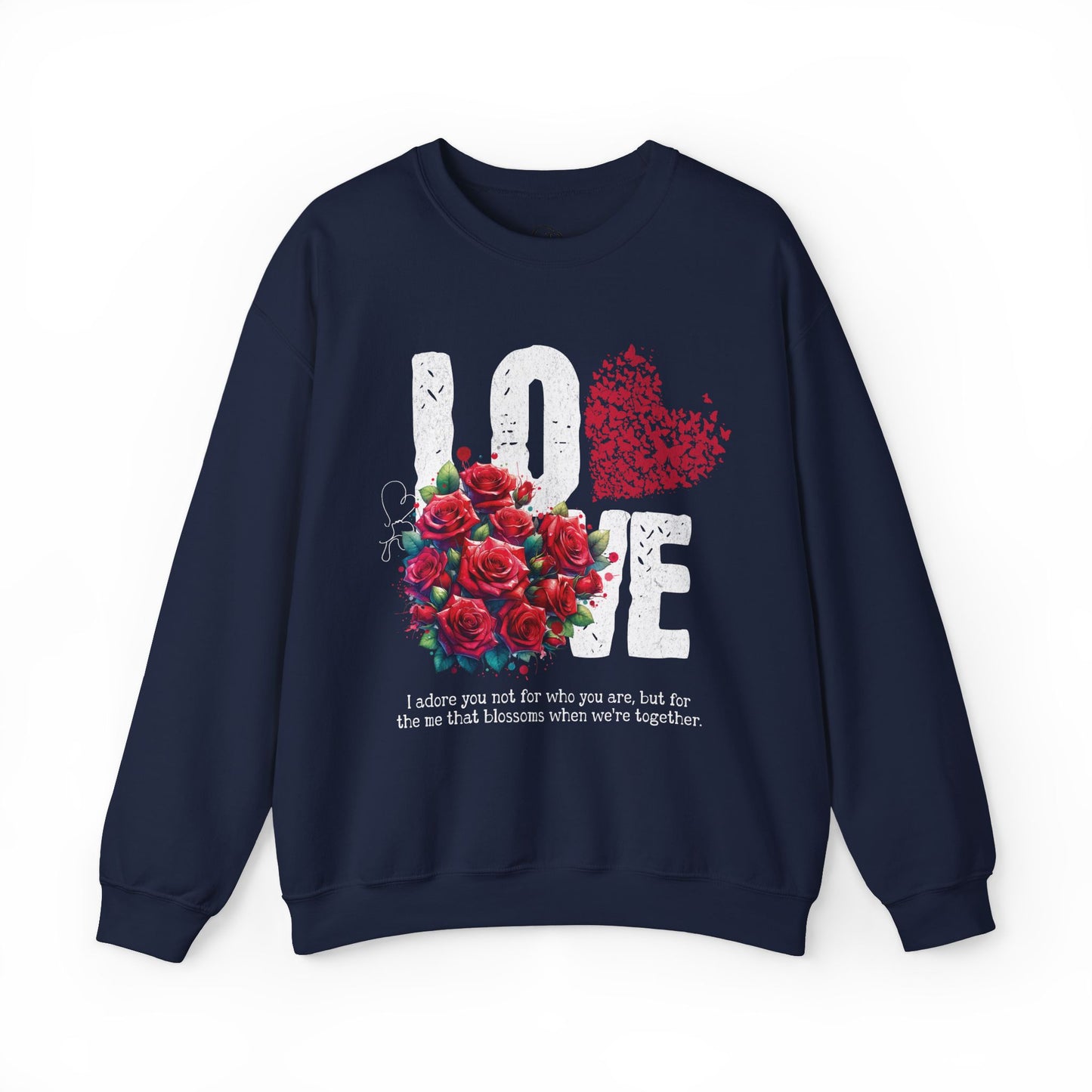 LOVE Always Unisex Heavy Gildan Blend™ Crewneck Sweatshirt.