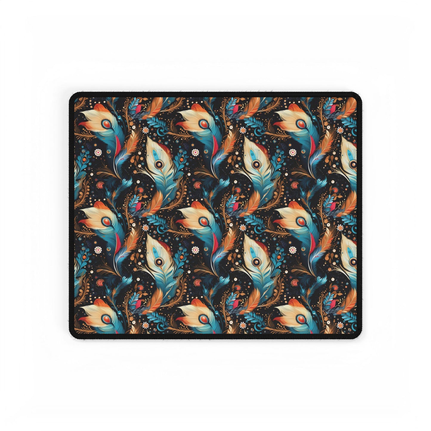 Ethereal Feathers Desk Mat