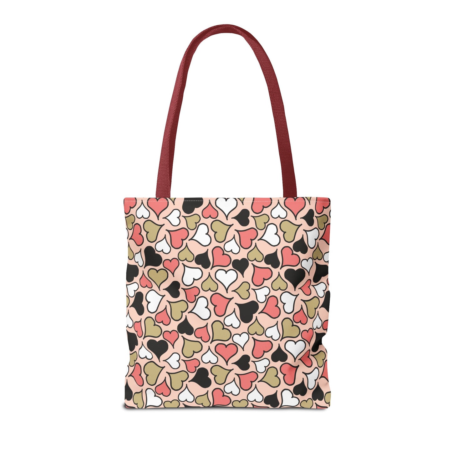 Heart Patterned Tote Bag - Cute & Stylish Carryall for Every Occasion