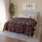 Autumn Bloom Soft Minky Blanket''