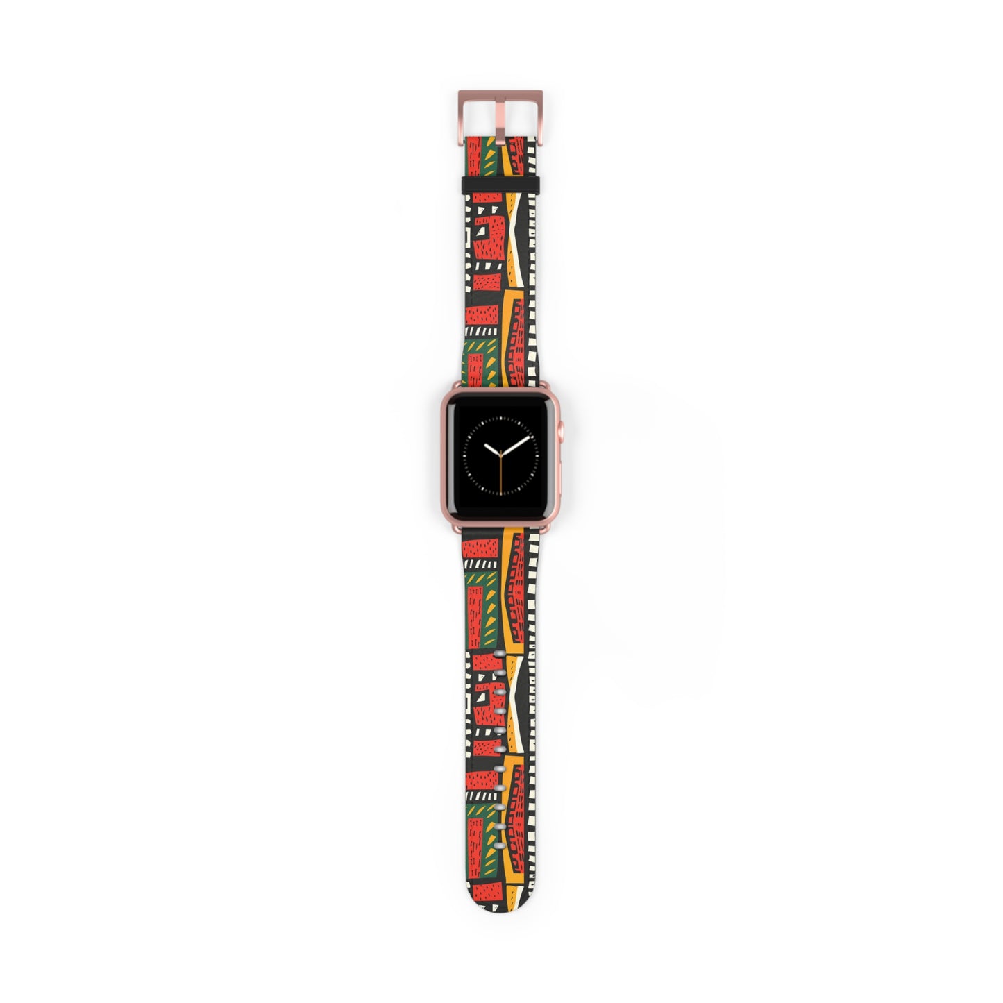Tribal Harmony Colorful Geometric Watch Band - Vibrant Accessory for Style Lovers