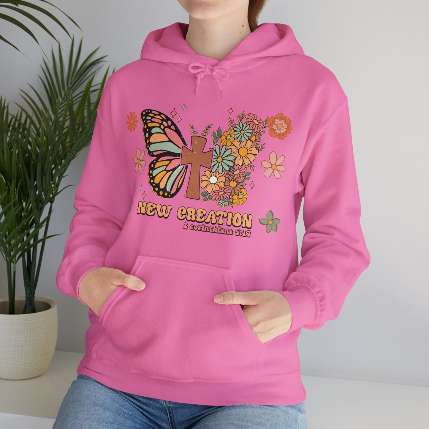 New Creation Unisex Hoodie Sweatshirt