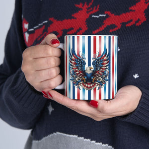 Patriotic Pride Ceramic Mug, (11oz, 15oz)