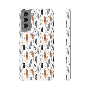 Whispering Feathers Samsung Galaxy Slim Snap Case