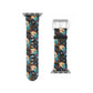 Ethereal Feathers Colorful Design Watch Band - Perfect Gift for Art Lovers,