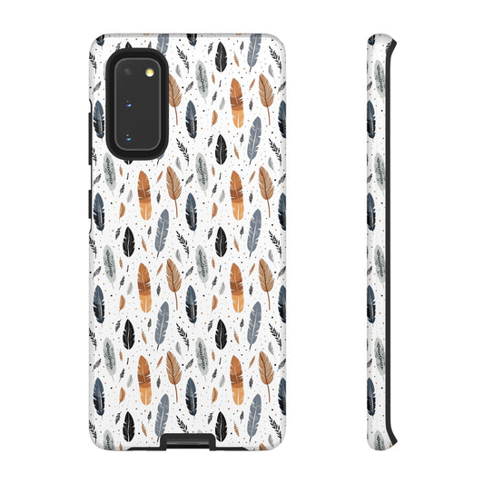 Whispering Feathers iPhone, Samsung and Google Tough Cases