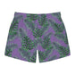 Purple Tropical Bliss Swim Trunks (AOP)