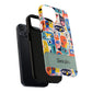Personalized Vibrant Phone Case,  Magnetic iPhone Cover, Colorful Abstract Protection, Trendy Gift, Unique Tech Accessory, Art Phone Case