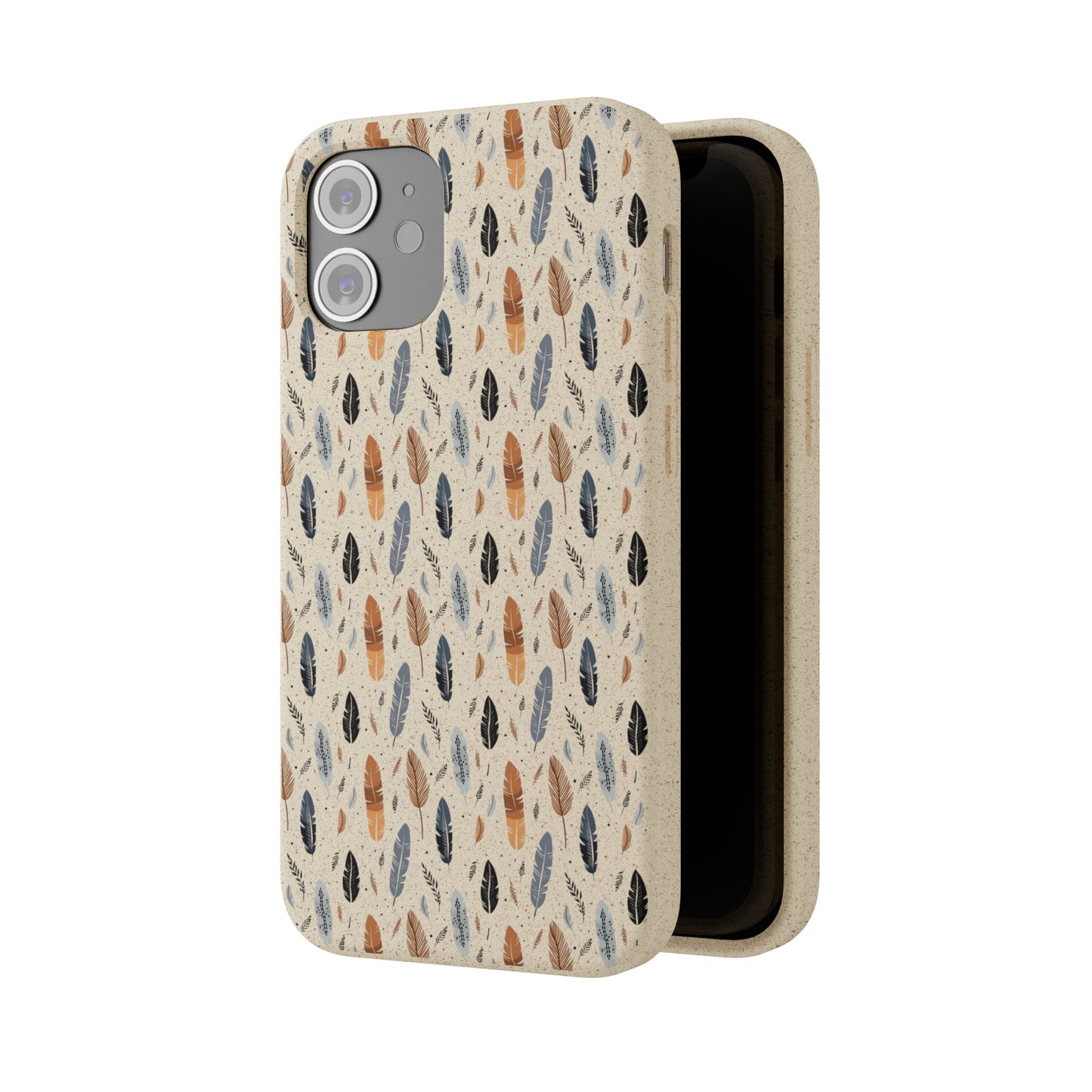 Whispering Feathers iPhone Biodegradable Cases