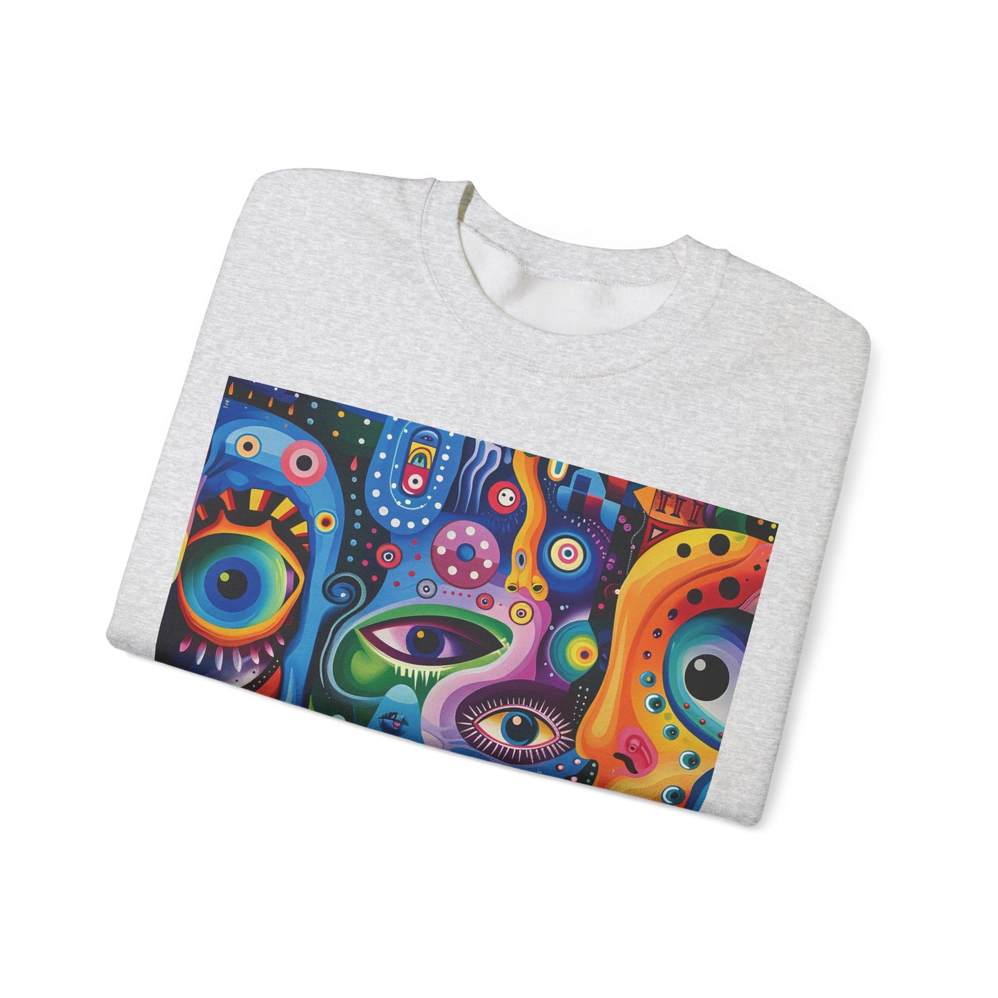 Psychedelic Visions Unisex Heavy Blend™ Crewneck Sweatshirt