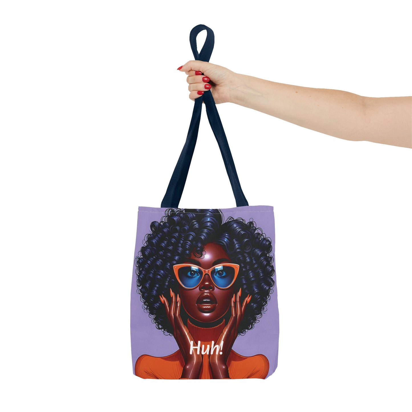 Afro Luxe Glow Tote Bag