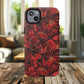 Crimson Bloom Tough iPhone Magnetic Case, Protective iPhone Case, Stylish iPhone Cover, Gift for Her, Mother's and Birthday Gifts, Unique Floral Accessories