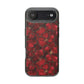 Velvet Petal Noir Floral Petal Clear Impact-Resistant iPhone and Samsung Case.