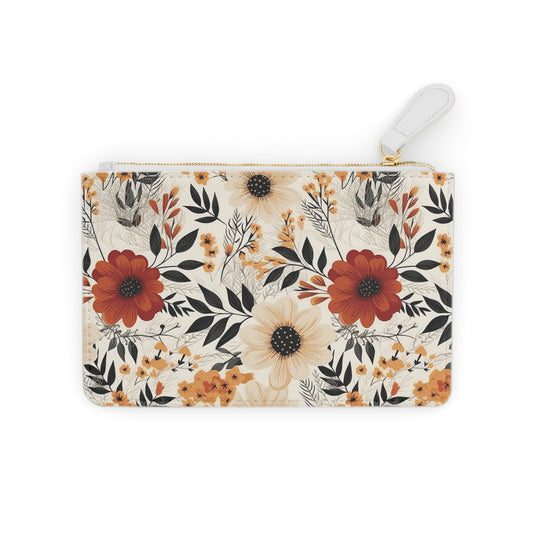 Boho Chic Floral Mini Clutch Bag - Stylish Pouch for Everyday Use and Special Occasions