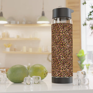 Leopard Luxe Infuser Water Bottle