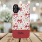 Personalized Rosette Coquette Floral Phone Case - Tough MagSafe® Magnetic Cases, Protective Cover, Stylish Tech Accessory, Gifts for Her