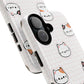 Cute Cat Tough Magnetic Case, iPhone Cover, Cat Lover Gift, Cute Cat Accessories, Pet-Themed iPhone Case