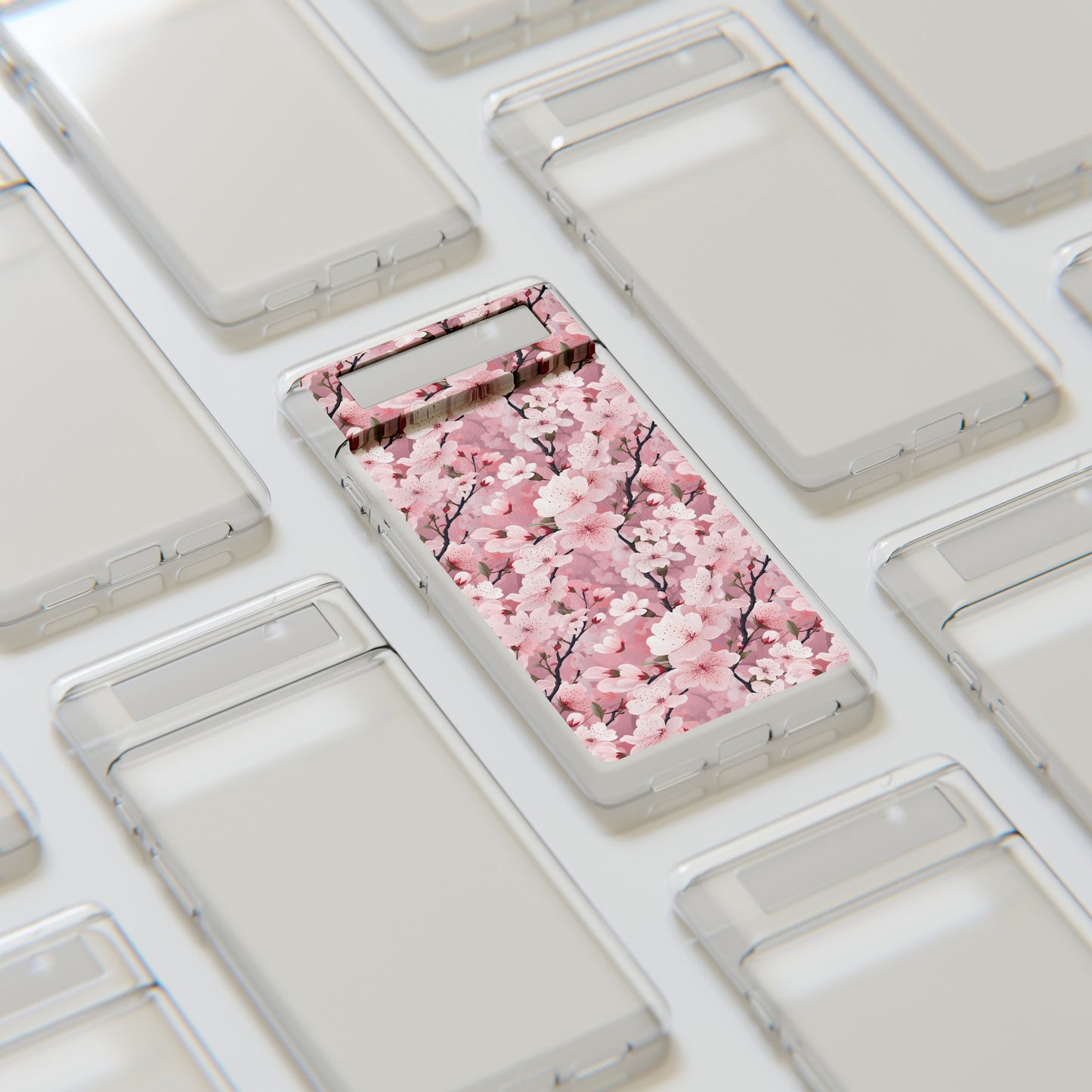 Cherry Blossom Soft iPhone, Google and Samsung Cases