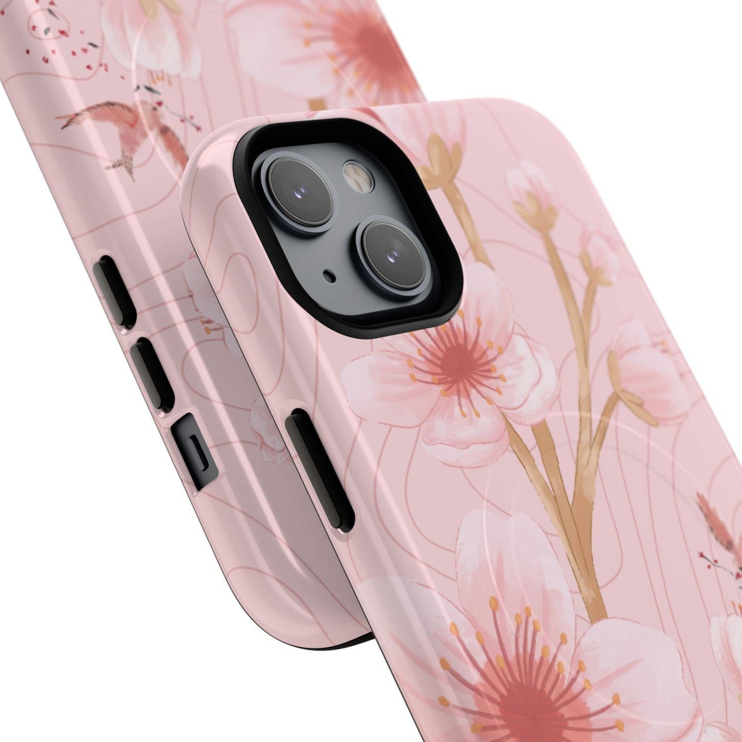 I am with You Always Matthew 28:20, Inspirational Gift, Floral Bible Verse, Magnetic Tough MagSafe® iPhone®, 13, 14, 15, 16, 17, Pro, Pro Max, Plus Cases.