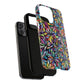 Prism Petal Burst Tough Magnetic iPhone Case, Colorful iPhone Case, Unique Gift for Flower Lovers, Stylish stained Glass Accessory
