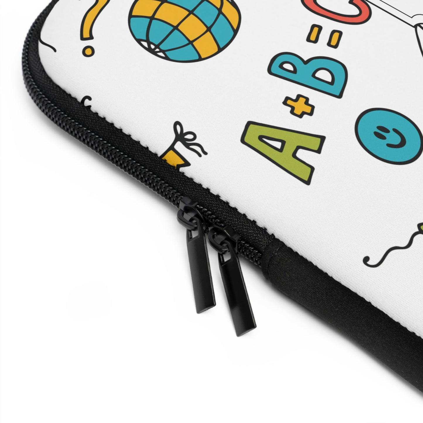 Personalized Classroom Couture Laptop Sleeve with Composition Book Inspired Design, Customizable Tech Case, School Supplies, Gift for Students, College Essentials, Back to School