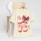 LOVE Charm Coquette Unisex Heavy Gildan Cotton Tee.