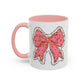 Affirmation Bow Accent Coffee Mug (11oz).