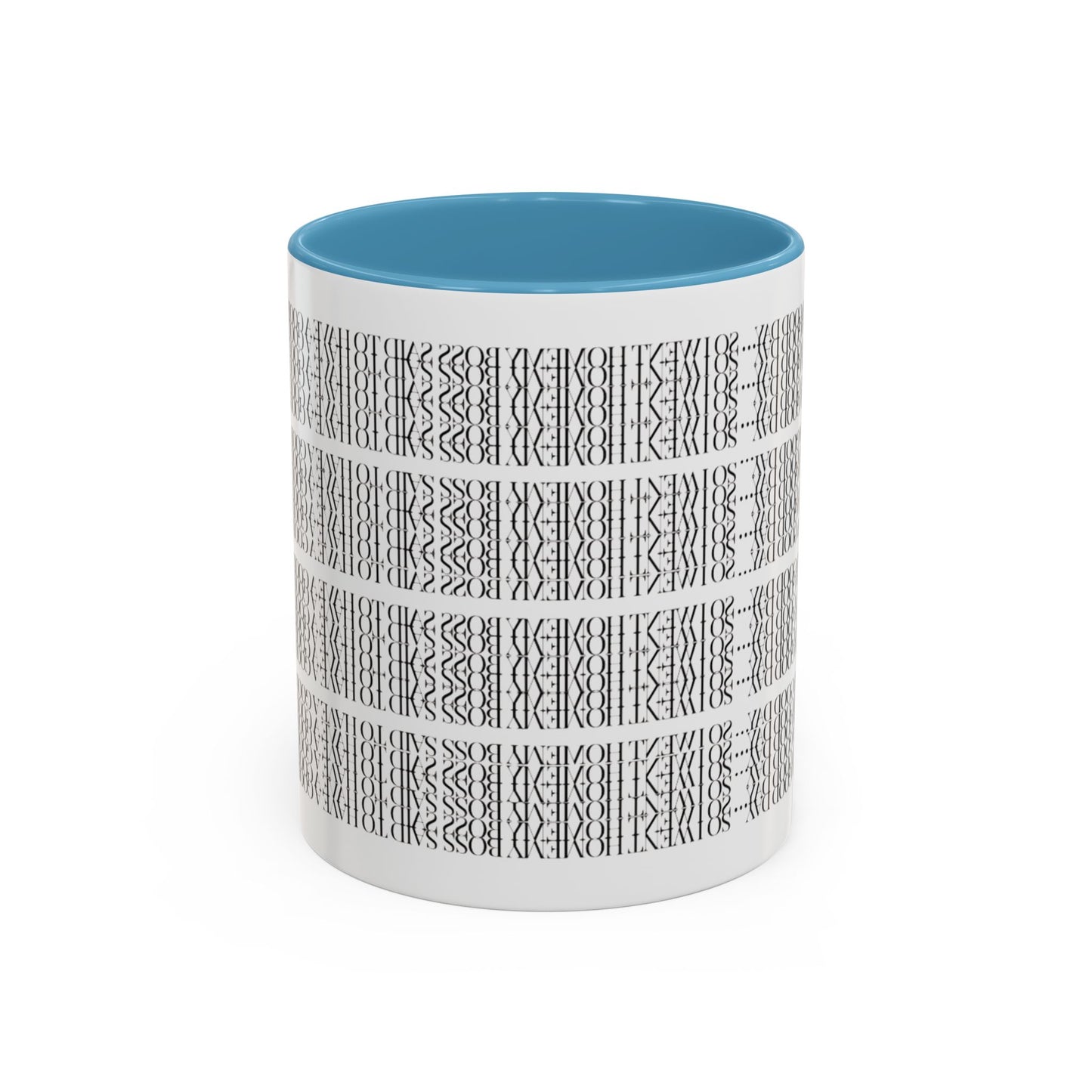 Funny Work Hidden Message Mug - “My Boss said to have a good day… so I went home.”- Viral Optical Illusion Mug - Secret Sarcastic Work Message - Dishwasher Safe, Unique Gifts for Coffee Lovers, Home & Office Decor, Holiday Present.