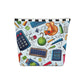 Academic Adventures Cotton Cosmetic Bag