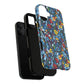 Colorful Floral Phone Case, Tough Magnetic Phone Cover, Durable Tech Accessory, Unique Gift for Her, Vibrant Smartphone Case
