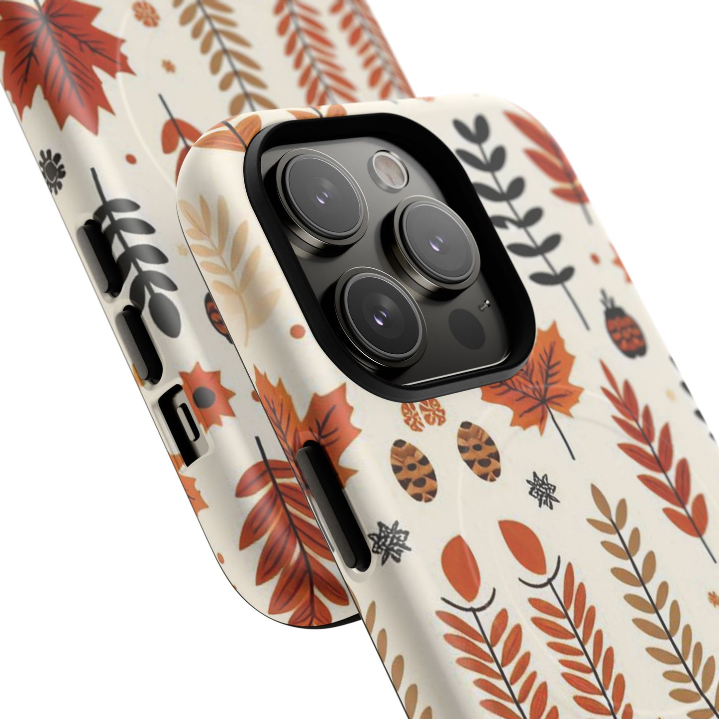 Autumn Whimsy Woods Tough iPhone Magnetic Case, Autumn iPhone Cover, Seasonal iPhone Accessories, Cute Gift for Fall Lovers, Nature-Inspired Design