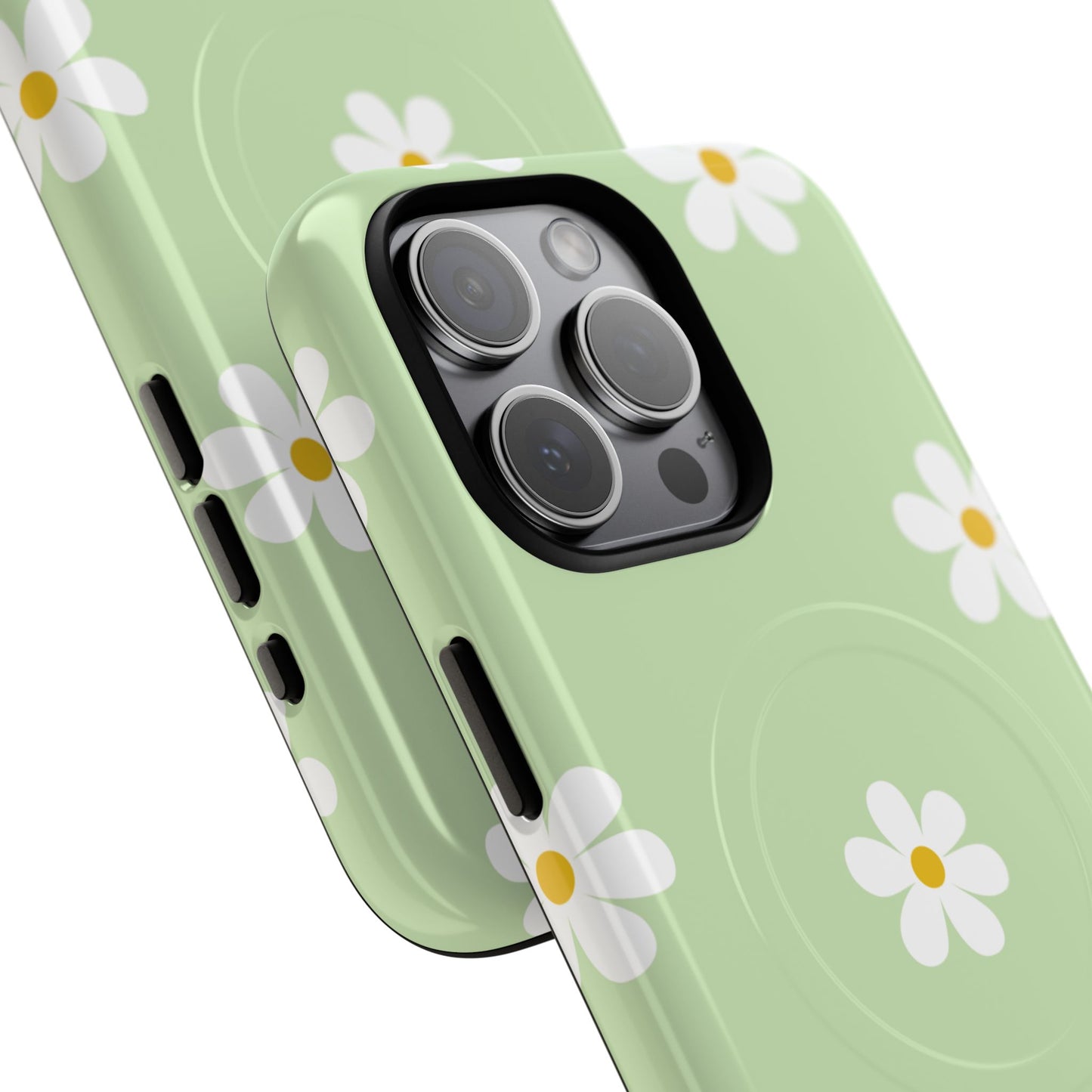 Floral Tough Magnetic Case, Flower iPhone Cover, Cute iPhone Case, Nature Inspired Accessory, Gift for Plant Lovers