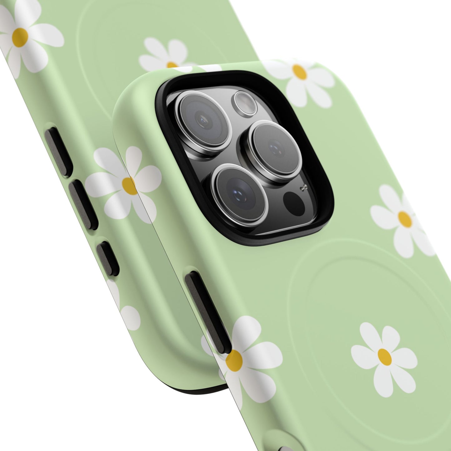 Floral Tough Magnetic Case, Flower iPhone Cover, Cute iPhone Case, Nature Inspired Accessory, Gift for Plant Lovers