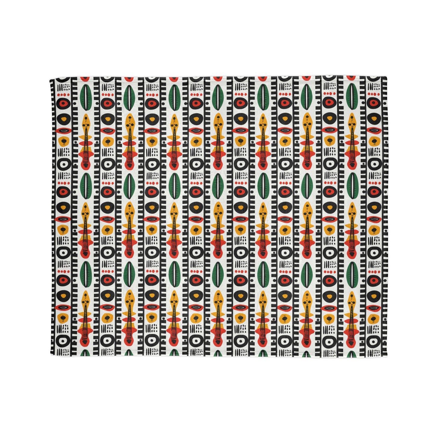 Afrobeat Harmony Soft Minky Blanket