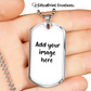 Personalized Dog Tag Necklace with Engraving- a Gift for Fathers/Sons.
