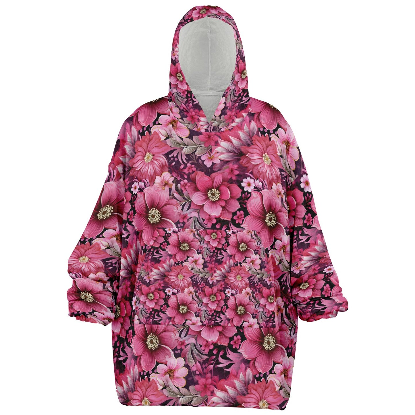 Peony Dreams Snug Hoodie Economy - AOP