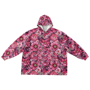 Peony Dreams Snug Hoodie Economy - AOP