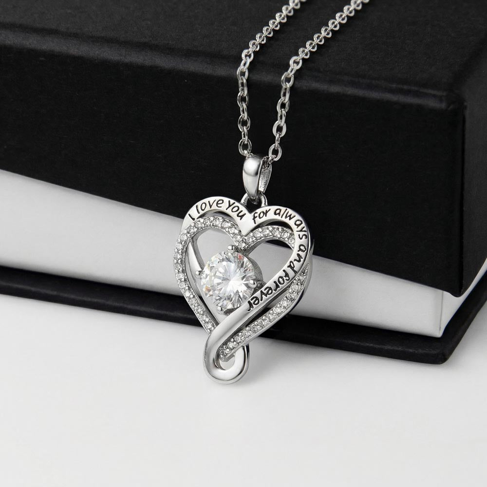 I Love You Always Necklace - A Gift for Mothers/Daughters/Sisters.