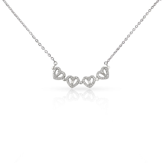 Magnetic Hearts Necklace a Gift for Mothers/Sisters/Grandmothers/Daughters.
