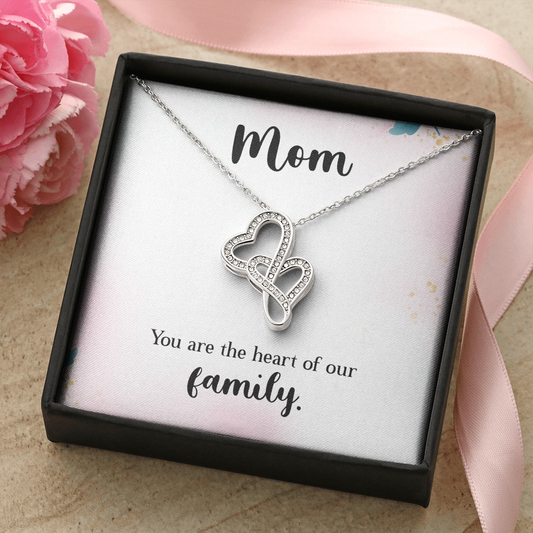 Heart to Heart Pendant Necklace, a Perfect Gift for Mother's Day/Birthdays.